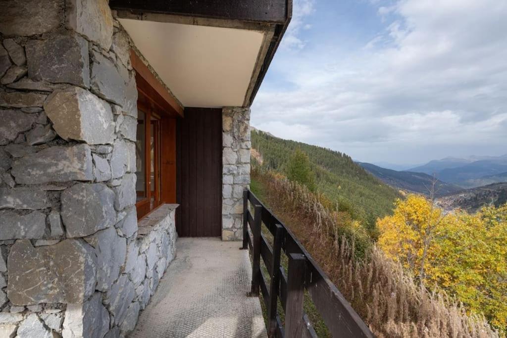 L'Arc-En-Ciel - Appartement Sur Les Hauteurs Du Mottaret Avec Acces Aux Pistes Les Allues Dış mekan fotoğraf