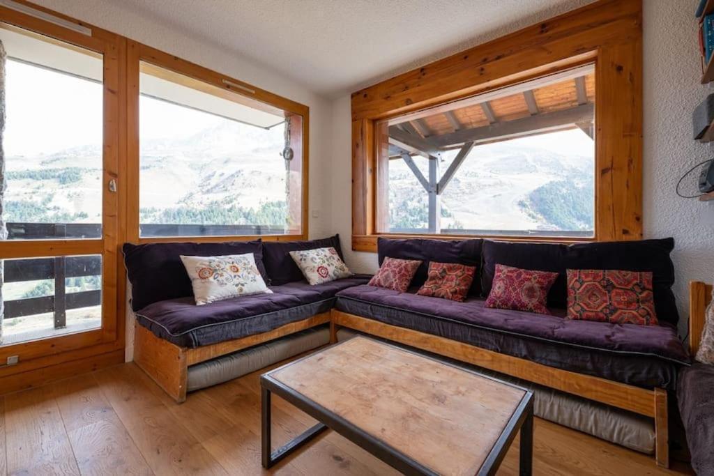 L'Arc-En-Ciel - Appartement Sur Les Hauteurs Du Mottaret Avec Acces Aux Pistes Les Allues Dış mekan fotoğraf