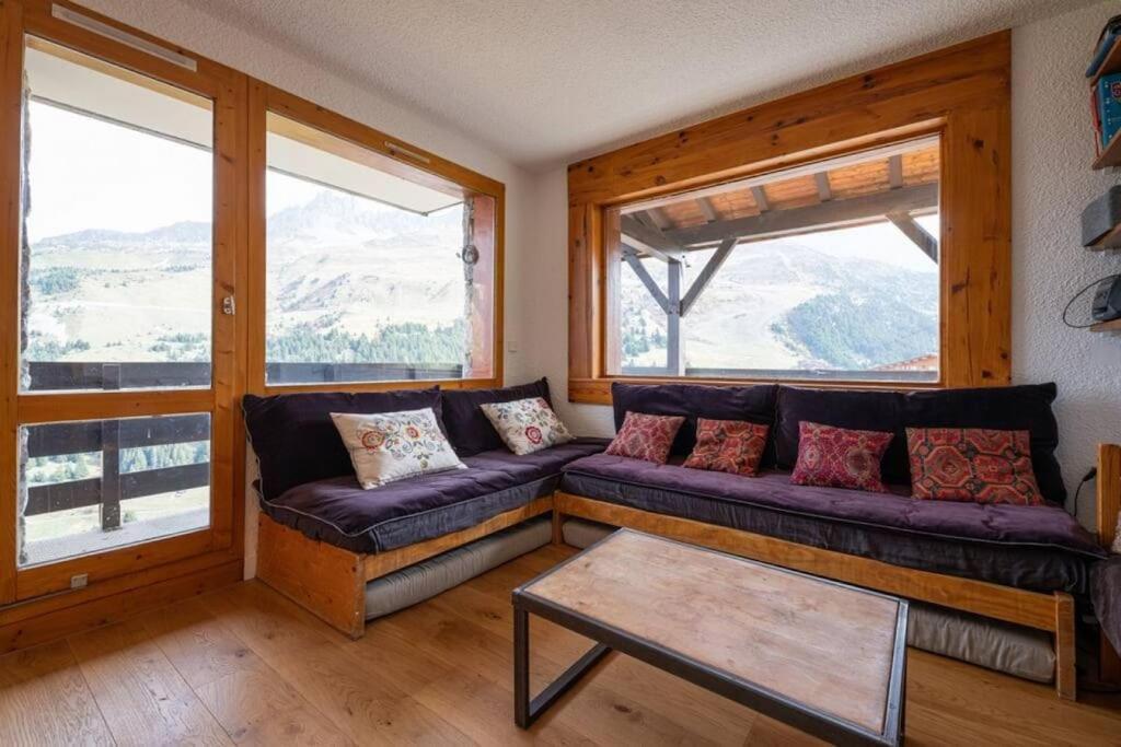 L'Arc-En-Ciel - Appartement Sur Les Hauteurs Du Mottaret Avec Acces Aux Pistes Les Allues Dış mekan fotoğraf