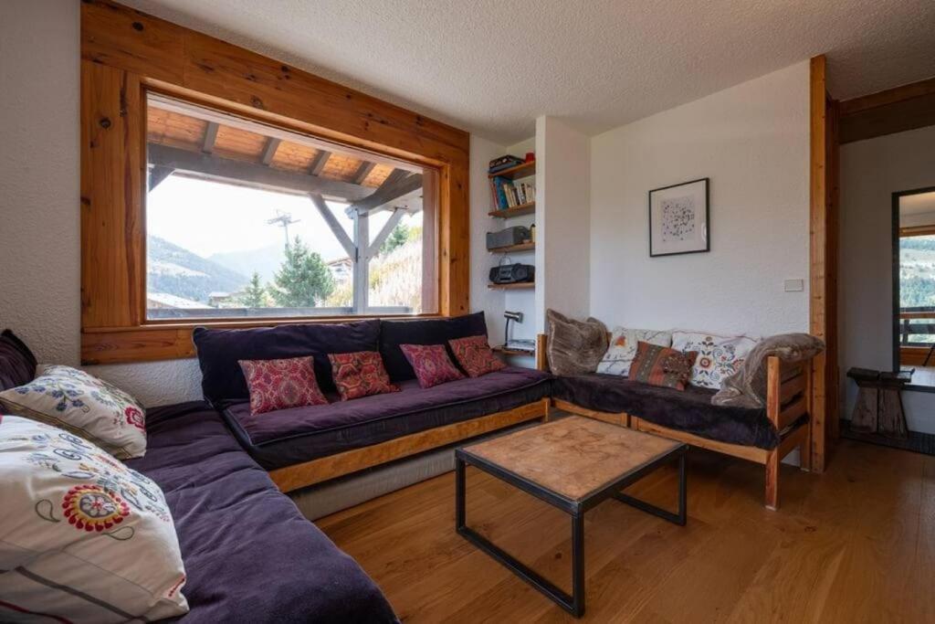 L'Arc-En-Ciel - Appartement Sur Les Hauteurs Du Mottaret Avec Acces Aux Pistes Les Allues Dış mekan fotoğraf